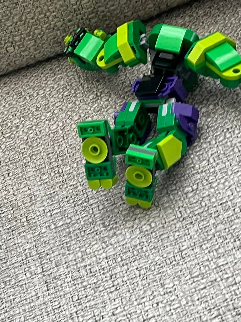 Lego Marvel Hulk Mech met minifiguur, Ophalen, Gebruikt, Complete set, Lego