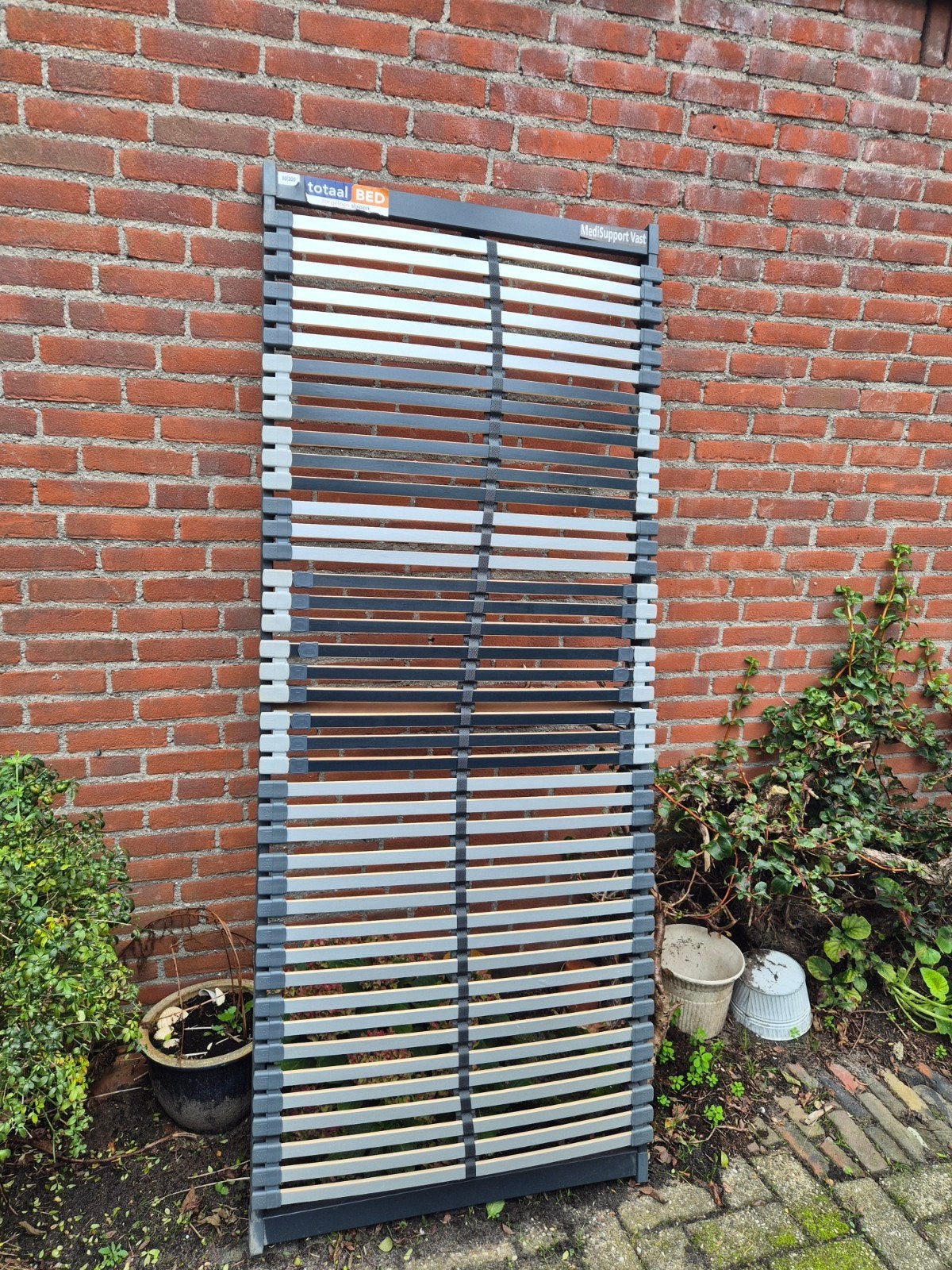 2x lattenbodem 80x200cm - Totaal Bed MediSupport Vast, Ophalen, Gebruikt, Eenpersoons, 80 cm