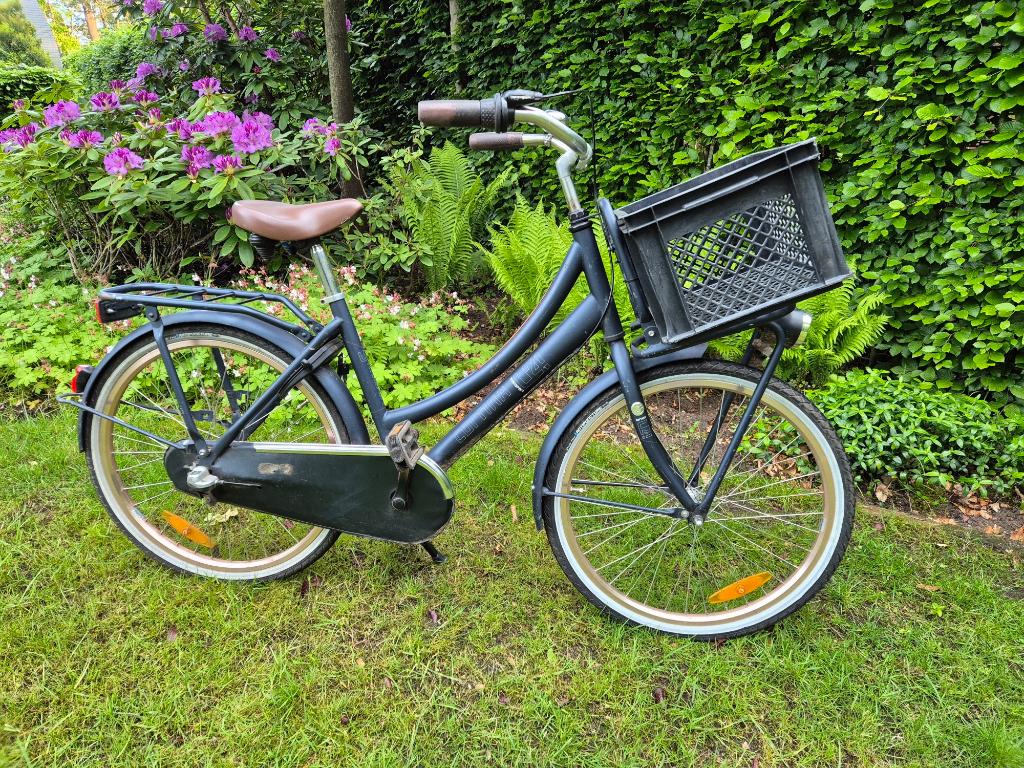 Cortina kinder fiets 24" - donker baluw -, Fietsen en Brommers, Ophalen, Gebruikt, Cortina, Terugtraprem