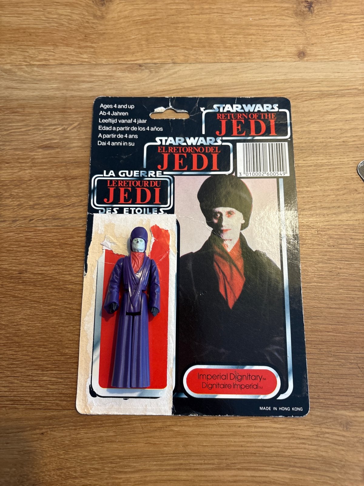 Star Wars Imperial Dignitary Actiefiguur uit 1984, Verzamelen, Ophalen of Verzenden, Gebruikt, Actiefiguurtje