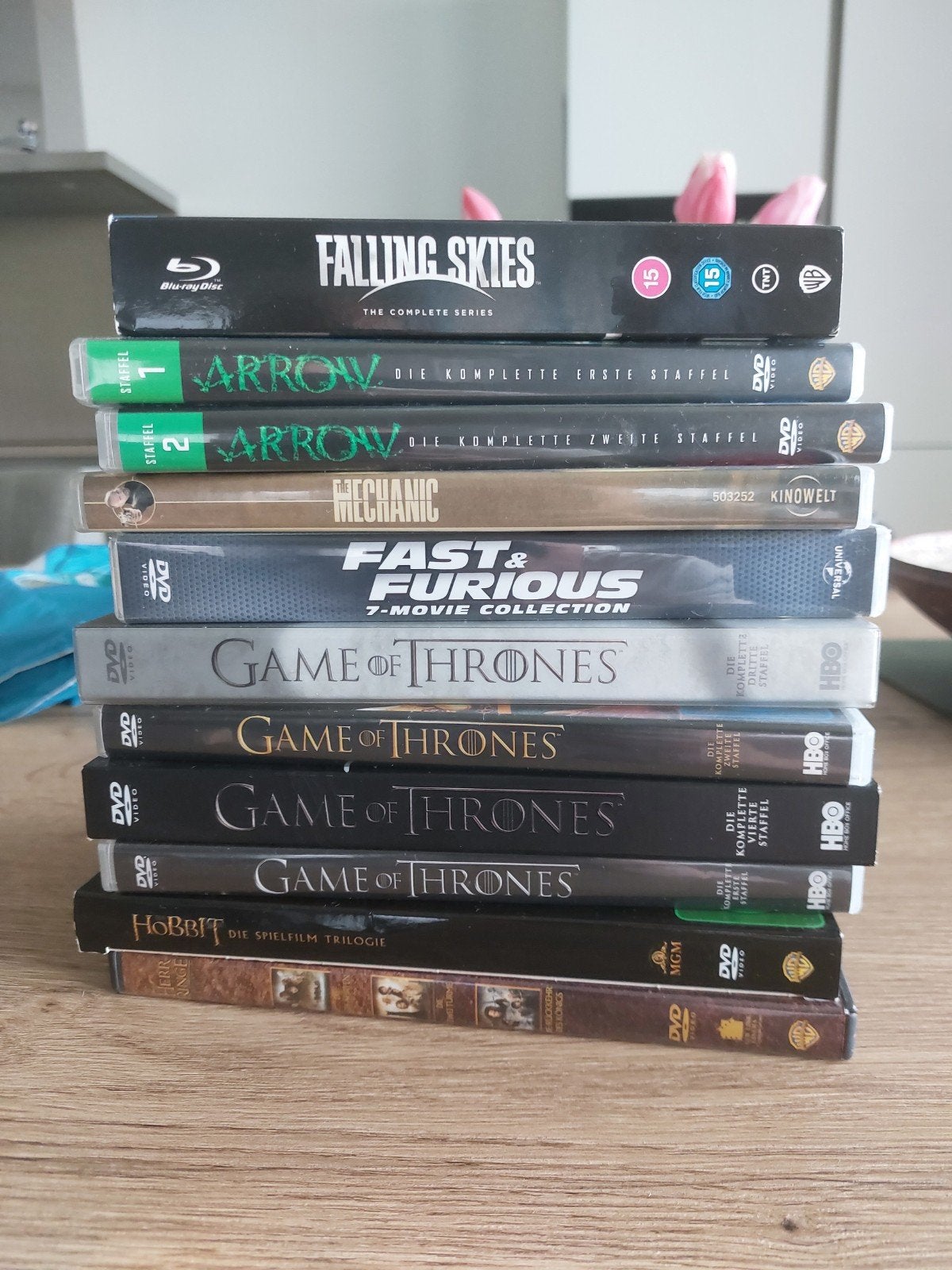 11 DVD Filmsets & Series: LOTR, Hobbit, GoT, Fast & Furious, Engels, Fantasy, Ophalen of Verzenden, Zo goed als nieuw