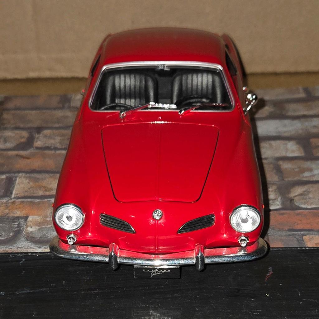 VOLKSWAGEN KARMANN GHIA COUPE WELLY CUSTOMIZED WHEELS, Verzenden, Zo goed als nieuw, Auto, Welly