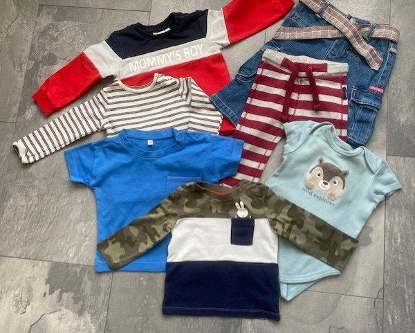7 delig pakket kinderkleding, maat 68 (qwe), Ophalen of Verzenden, Zo goed als nieuw, Maat 68