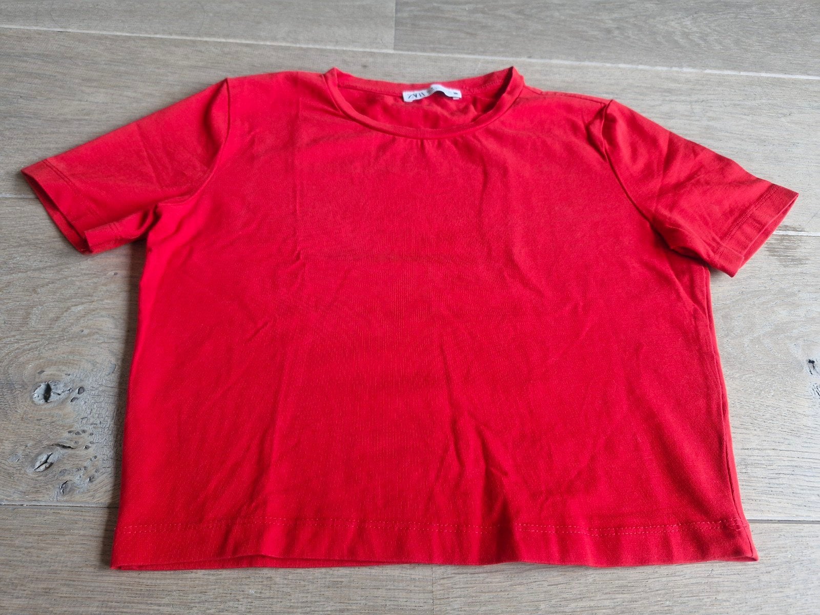 Zara shirtje maat S, Zara, Ophalen of Verzenden, Zo goed als nieuw, Korte mouw