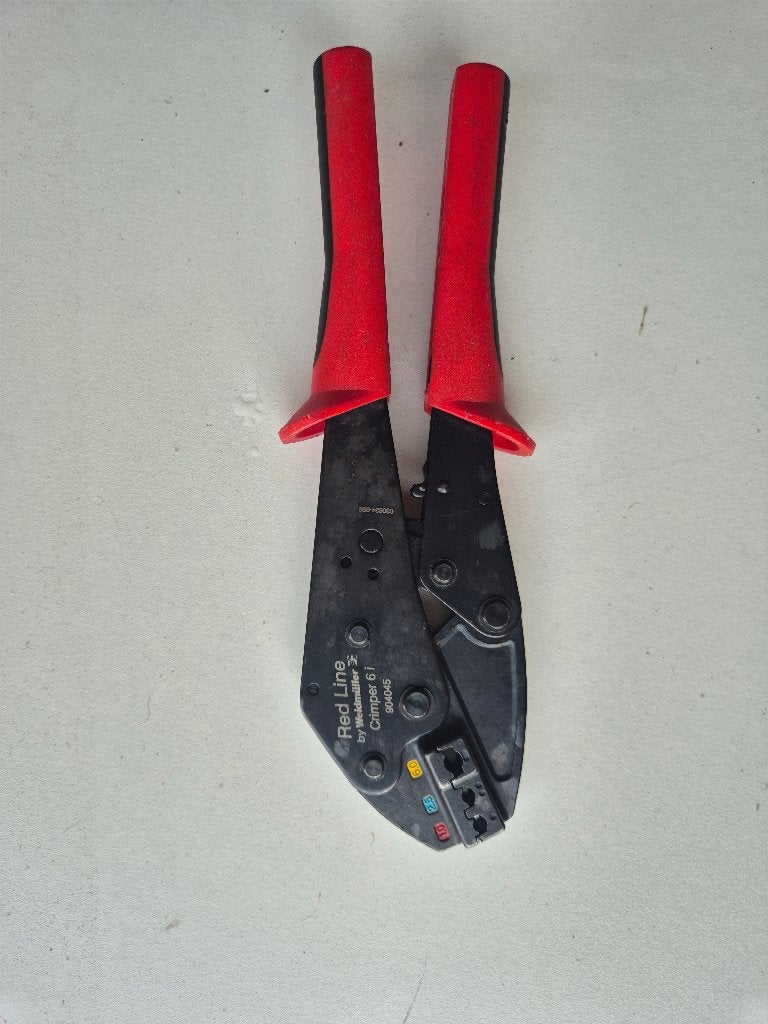 Weidmüller Red Line Crimptang / Krimptang 0.5–6 mm², Verzenden, Zo goed als nieuw