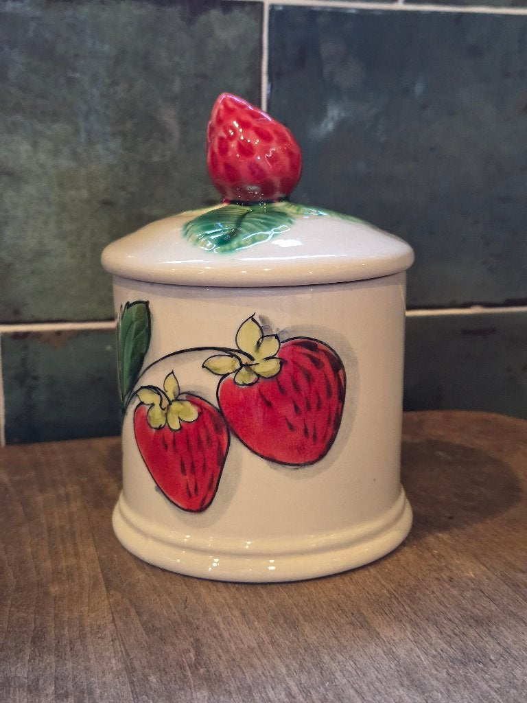 Vintage jampotje, Ophalen of Verzenden