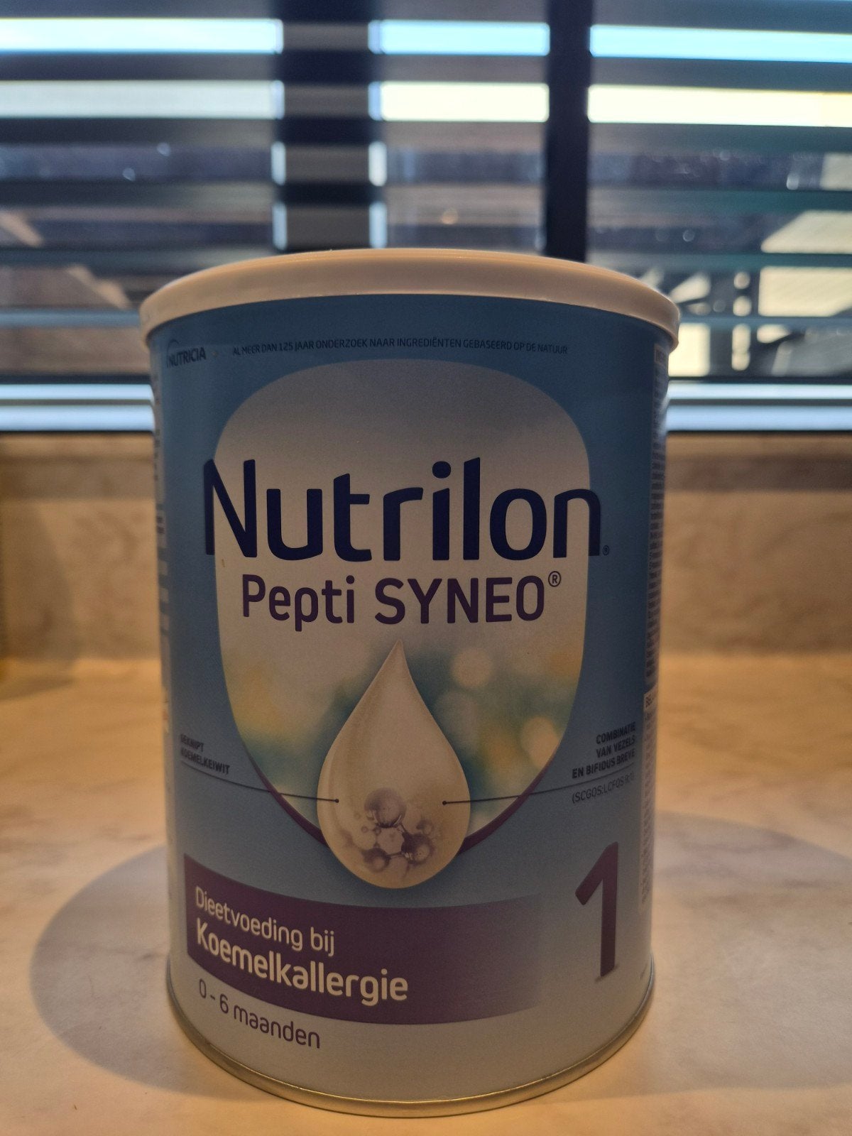 7x Nutrilon Pepti SYNEO 1 - Dieetvoeding Koemelkallergie, Ophalen of Verzenden, Nieuw, Bewaarbakje, Nutrilon