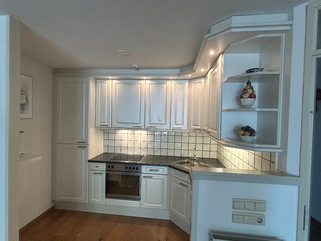 Keuken hoekopstelling GRATIS op te halen, Huis en Inrichting, Keuken | Complete keukens, Ophalen, Gebruikt, Wit, Hoekkeuken