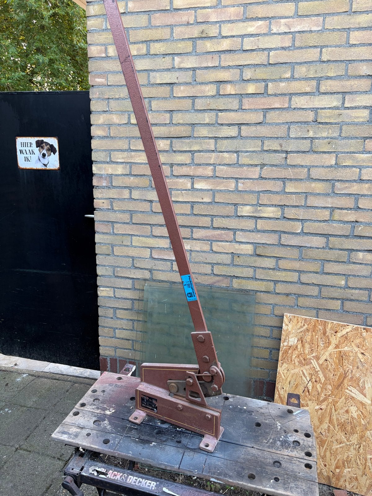 Peddinghaus 1BR 5 Plaatschaar - Gebruikt, Ophalen, Gebruikt, Snijgereedschap, Overige merken