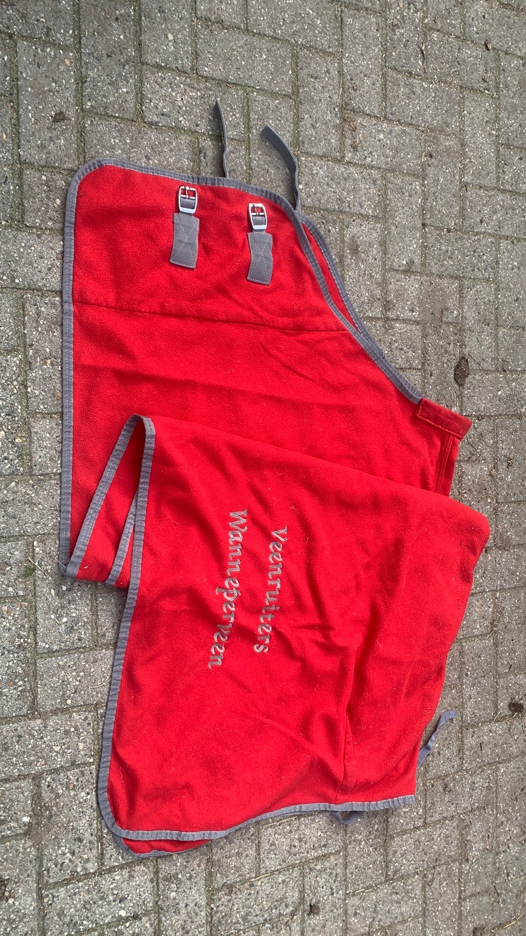 Zweetdeken paard, Dieren en Toebehoren, Full (L), Overige merken, Rood, Zweetdeken