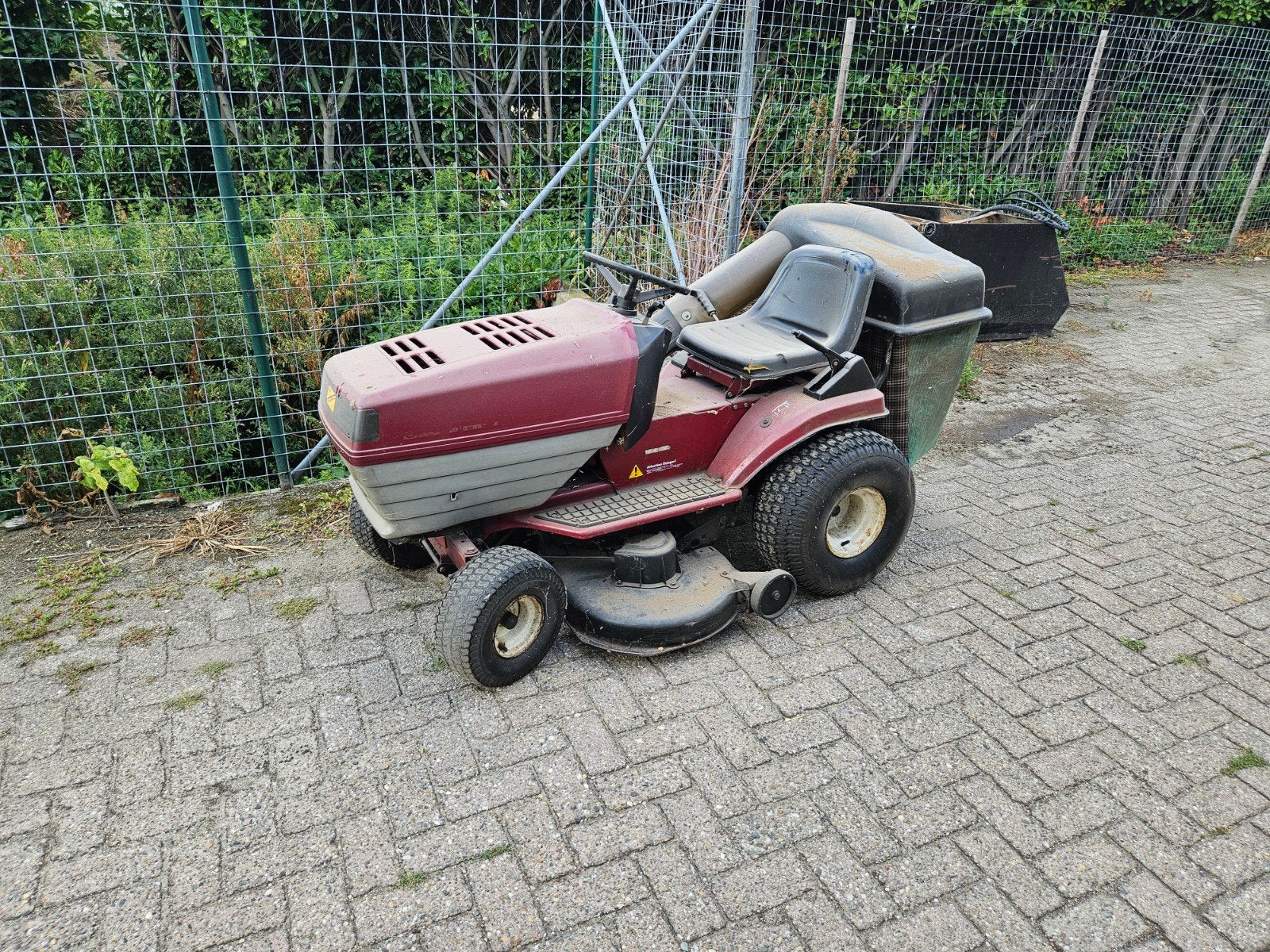 Noma dynamark Zitmaaier, Ophalen, Gebruikt, Mulchfunctie