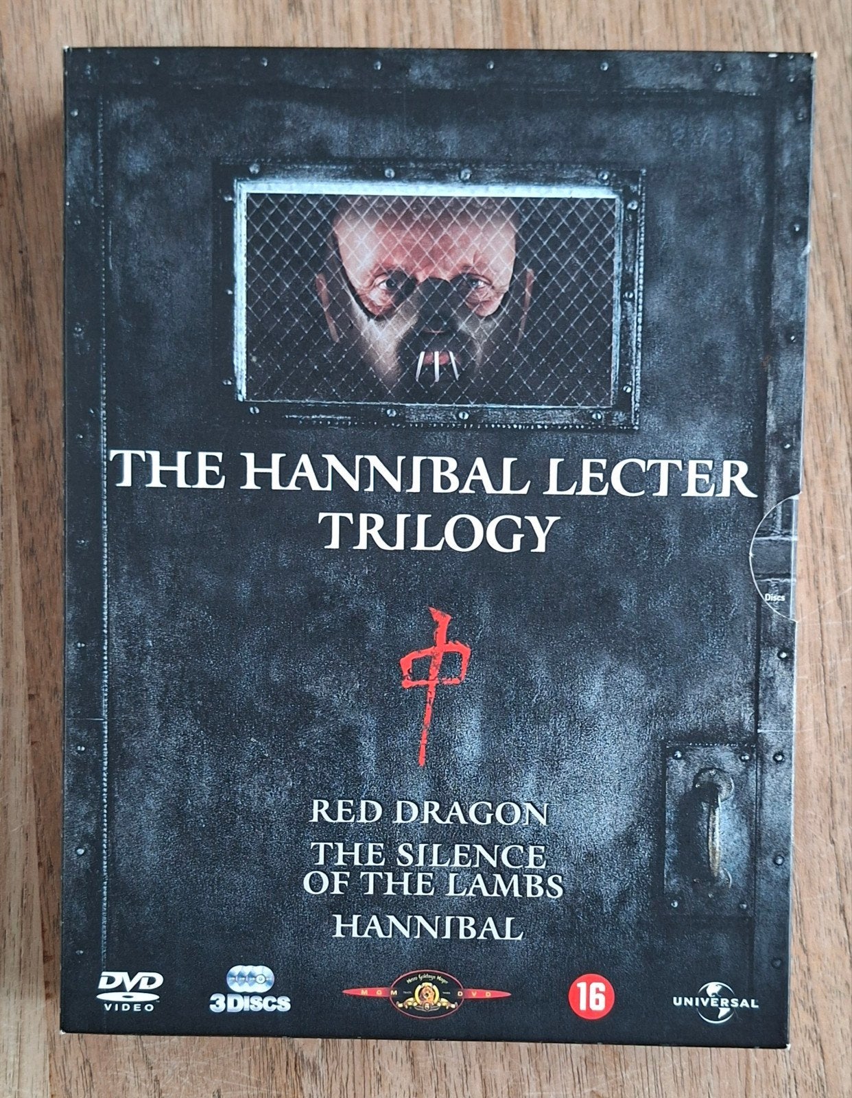 The Hannibal Lecter Trilogy (3 DVD's) - Gebruikt, Psychologische thriller, Vanaf 16 jaar, Nederlands, Ophalen of Verzenden