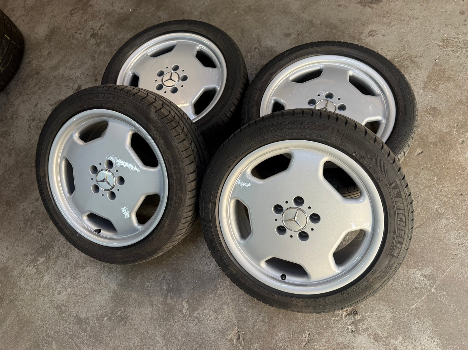 ✅ 17 inch IntraAMG Monoblock velgen 5x112 W124 W201 W208 202, Auto-onderdelen, Banden en Velgen, Gebruikt, Banden en Velgen, 17 inch