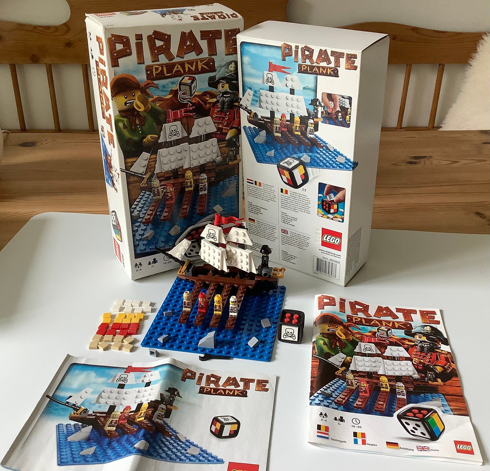 LEGO spel Pirate Plank 3848, Ophalen, Zo goed als nieuw
