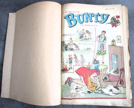 Ingebonden boek Bunty uit 1960, Boeken, Stripboeken, Eén stripboek, Ophalen of Verzenden, Gelezen
