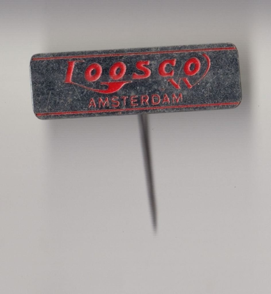 Amsterdam Loosco speldje, Gebruikt, Niet vindbaar, Niet vindbaar, Speldje of Pin