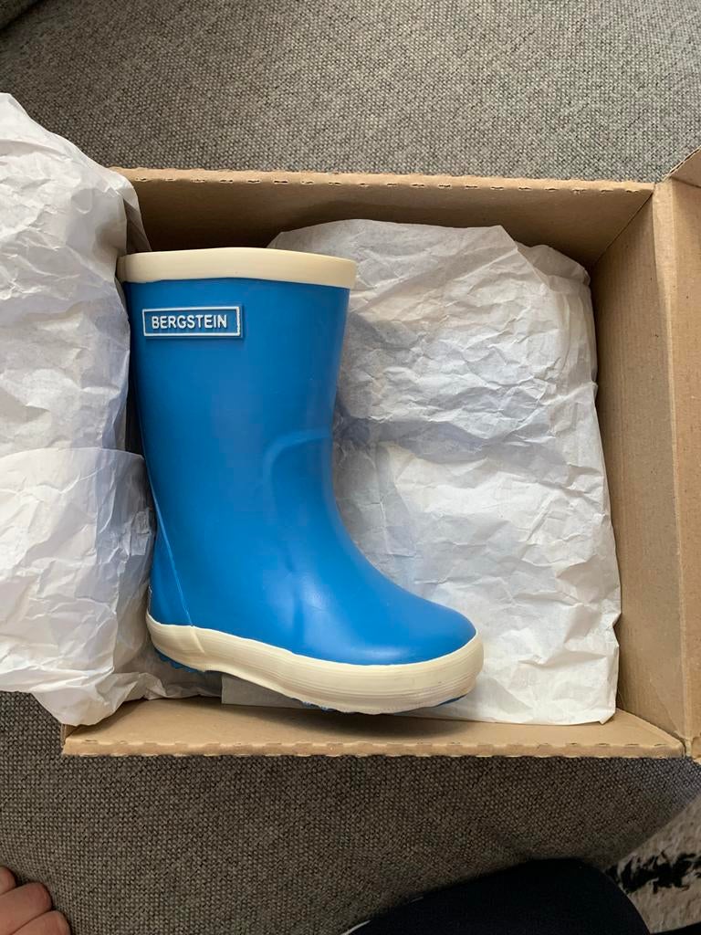 Bergstein laarsjes blauw maat 20 - Nieuw in doos, Kinderen en Baby's, Jongen of Meisje, Nieuw, Ophalen of Verzenden, Laarzen