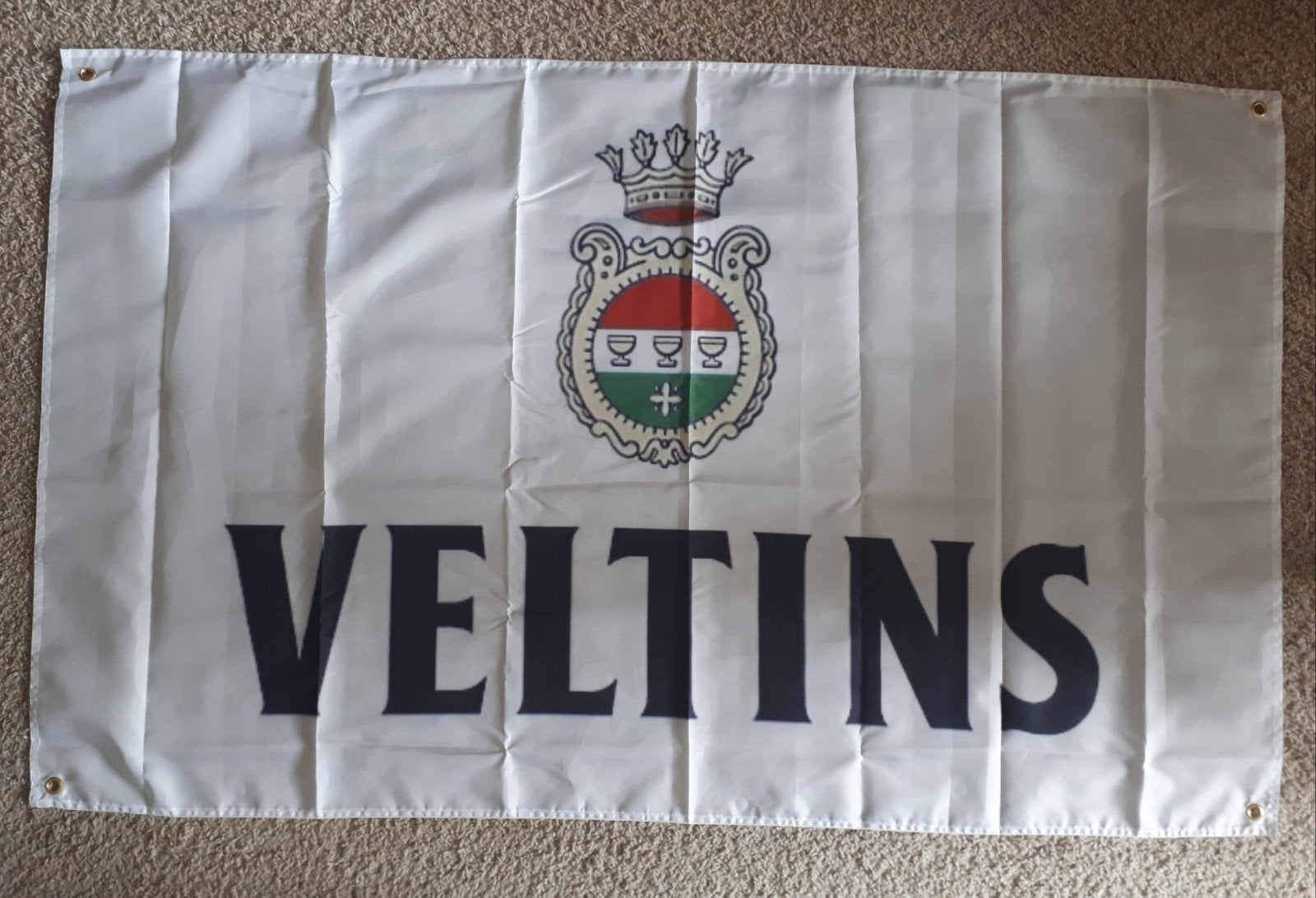 Veltins 90x150 cm Reclame Vlag, Verzenden, Nieuw, Reclamebord, Plaat of Schild, Overige merken