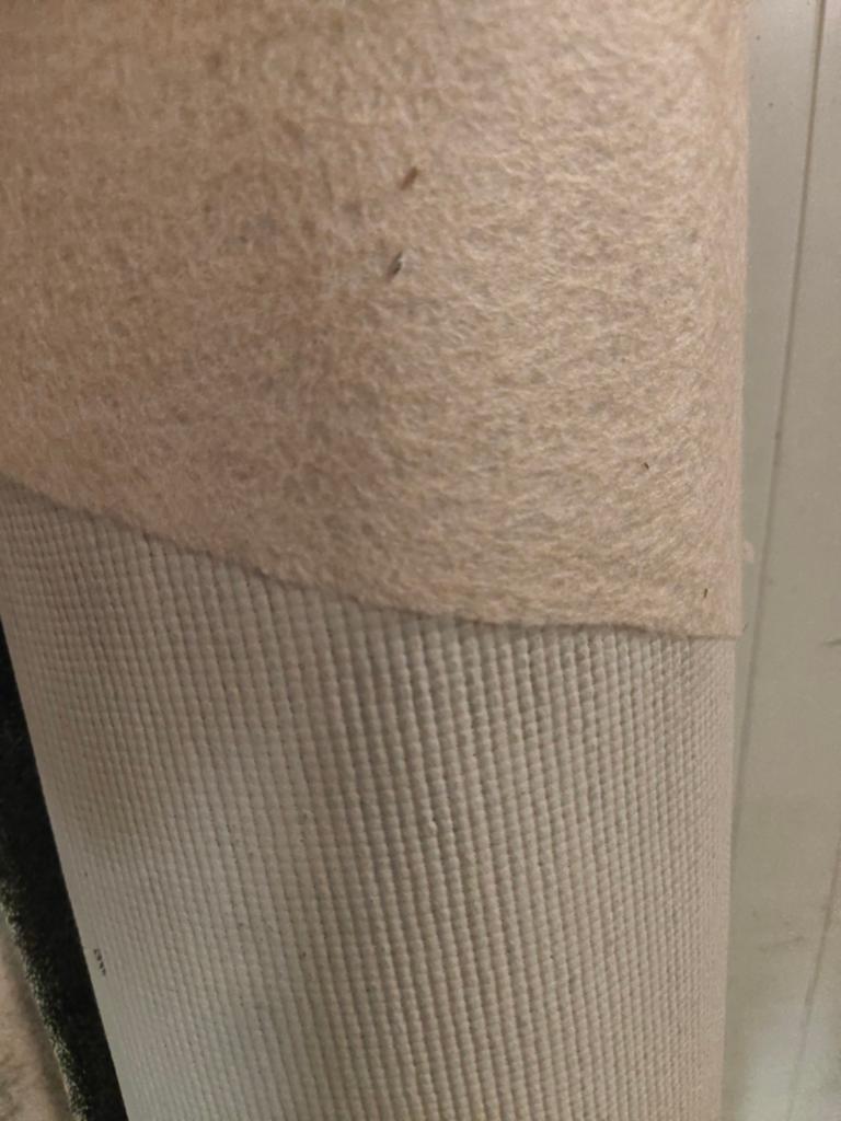 Prachtige groen/grijze coupon velvet kwaliteit lichte b keus, Ophalen, Nieuw, Minder dan 10 m², Groen