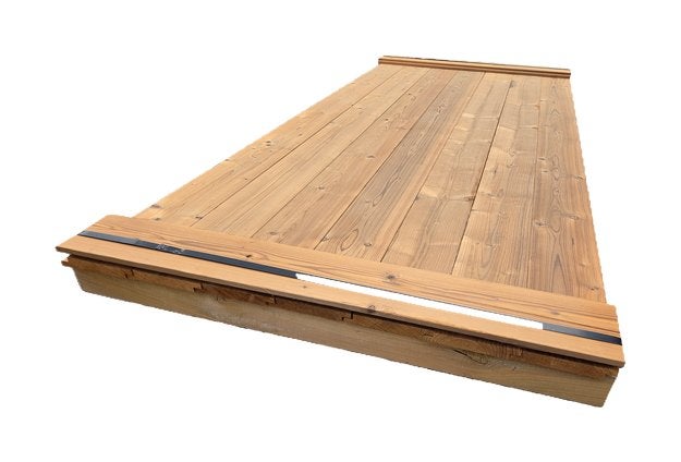 Halfhoutse sponning delen / Thermowood - nr: TP26, Ophalen, Nieuw, Minder dan 180 cm, Planken