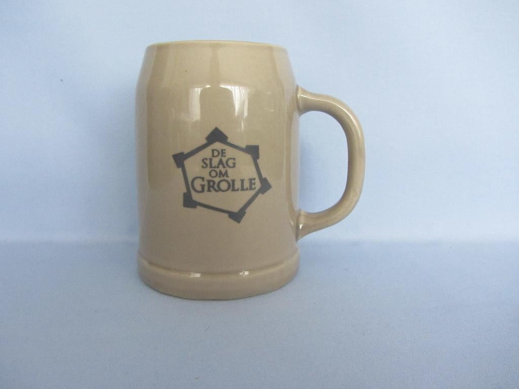 grolsch bokbier pul: slag om grolle, Ophalen of Verzenden, Gebruikt, Pul(len), Grolsch