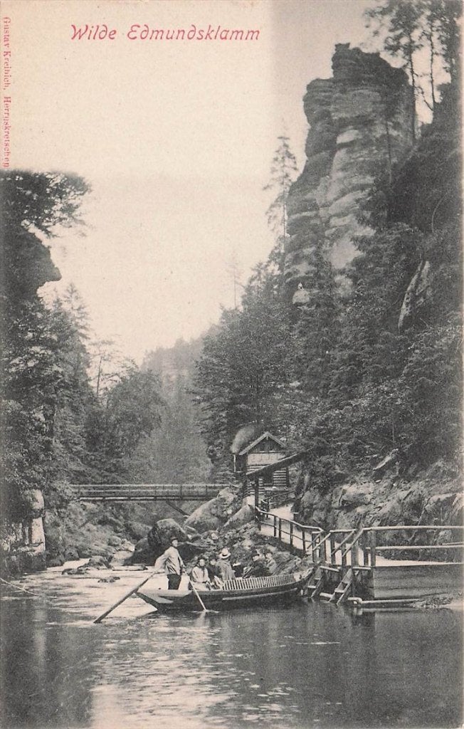703-281-049 Wilde Edmundsklamm, Verzamelen, Verzenden, Voor 1920, Overig Europa