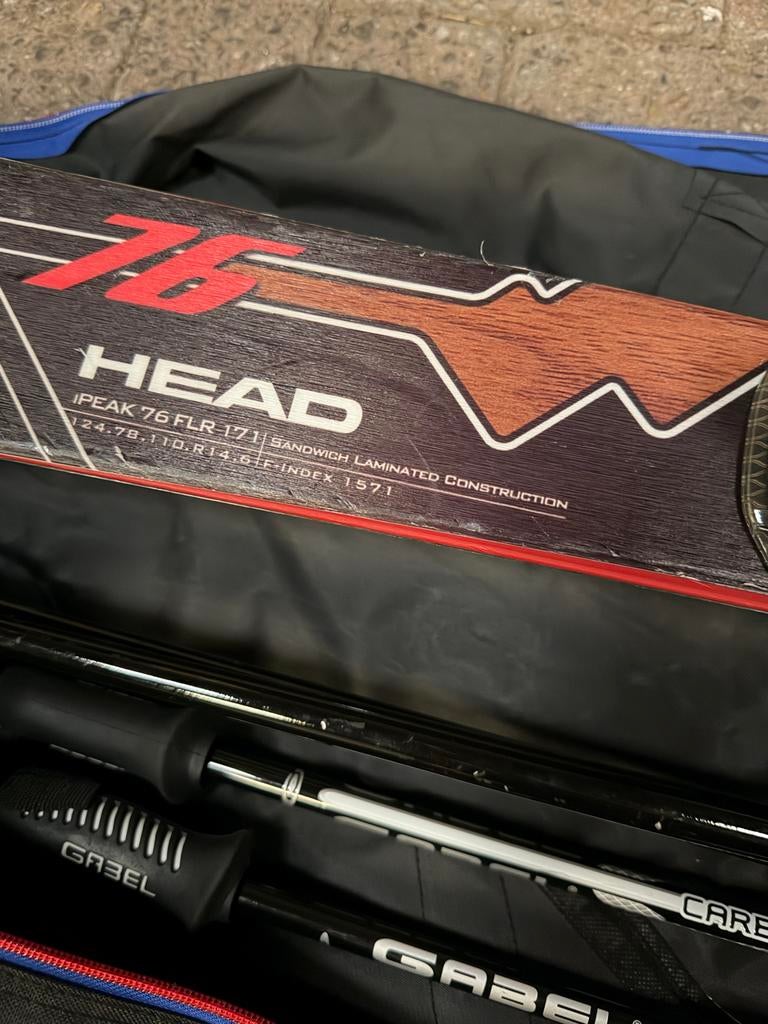Zo goed als nieuwe HEAD ski's - Slechts 2 keer gebruikt!, Ophalen, 140 tot 160 cm, Zo goed als nieuw, Skiën