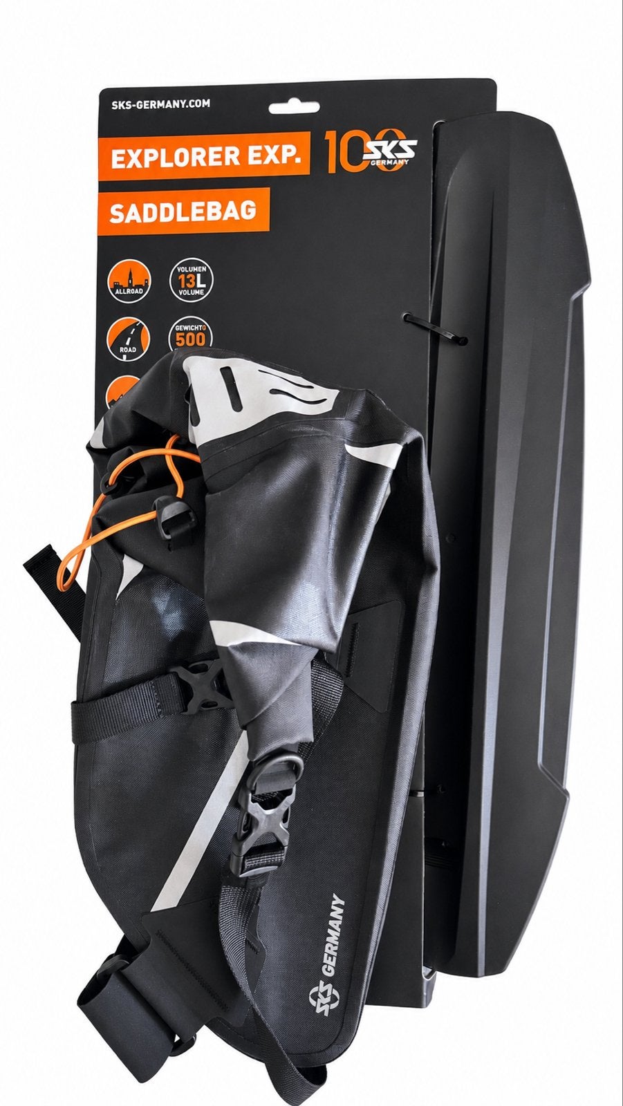 SKS Germany Explorer EXP. Zadeltas - Waterdicht 13L, Ophalen of Verzenden, Nieuw