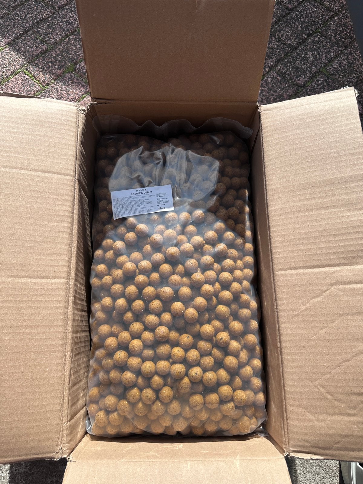 50kg Scopex + 10kg Garlic Robin Red bollen, Ophalen, Nieuw, Overige typen