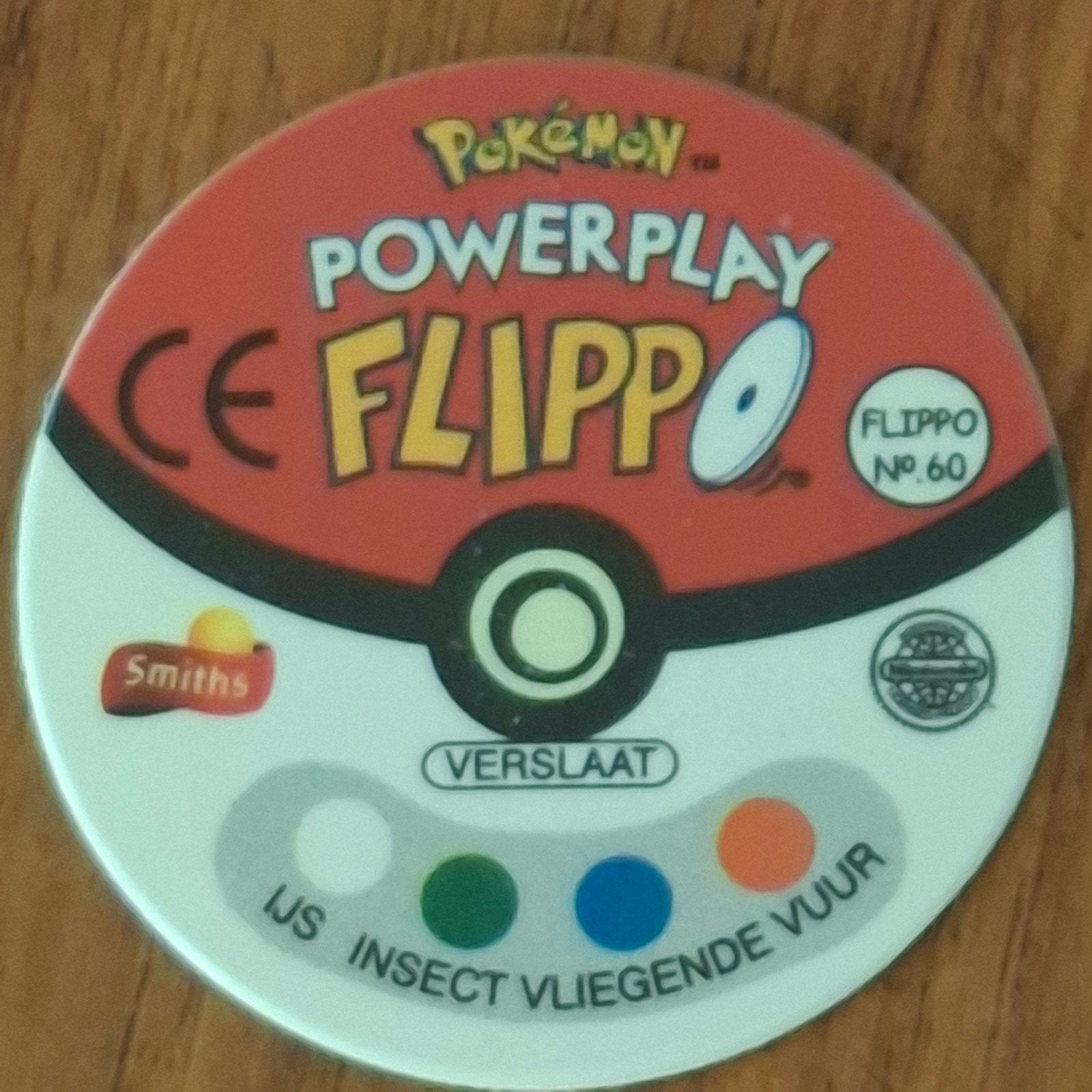 Pokémon Powerplay Flippo #60 Tyranitar, Verzamelen, Ophalen of Verzenden, Losse flippo's