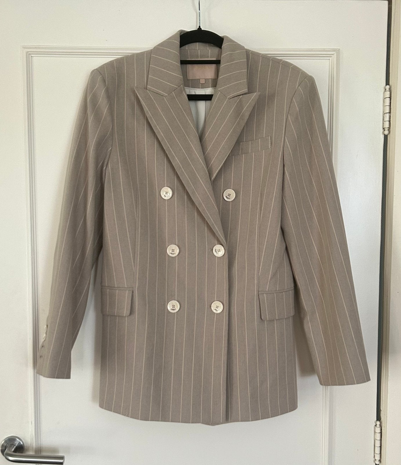 Niewe, Warm Grey JoshV, Josh V Pleun blazer in L, Beige, Maat 42/44 (L), Nieuw, Ophalen of Verzenden