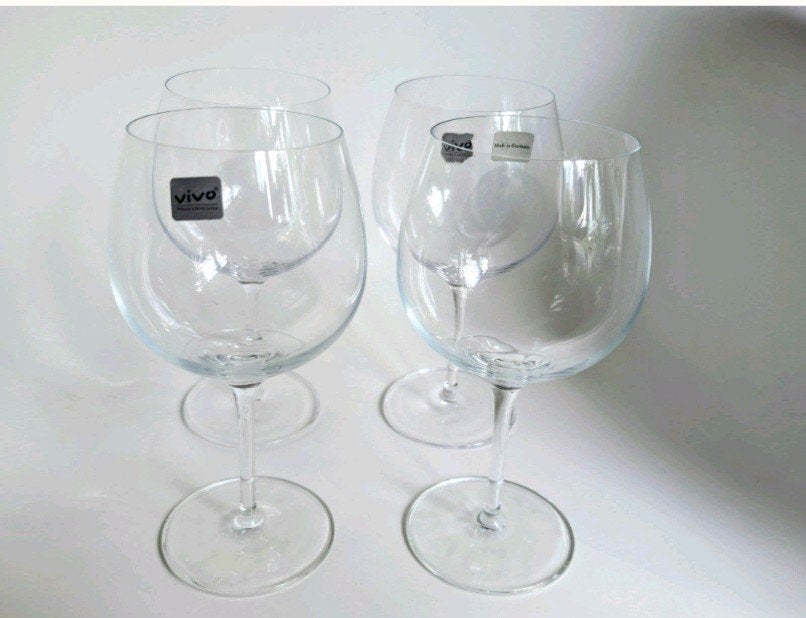 Vivo Villeroy en Boch 4 stuks gin tonic glazen, Ophalen, Glas of Glazen, Vivo, Klassiek