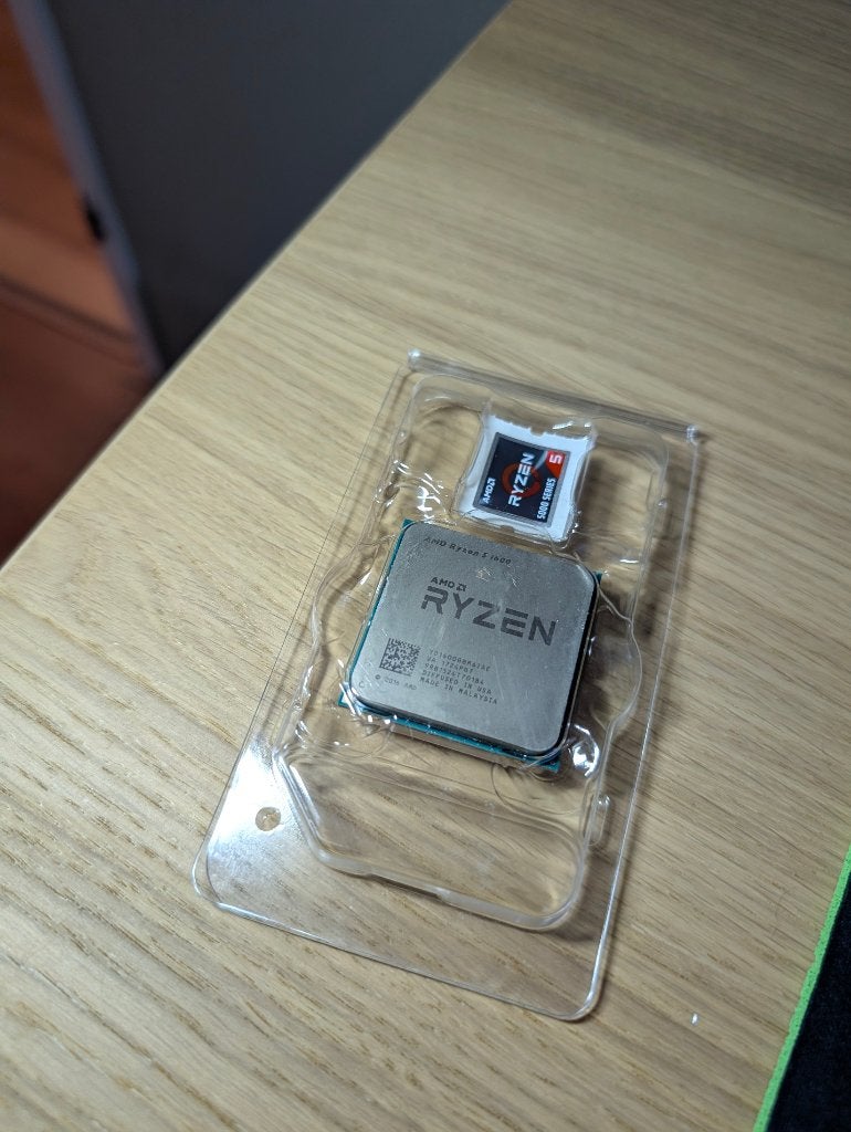 AMD Ryzen 5 1600 Processor, Ophalen, Gebruikt, 4-core, AMD Ryzen 5