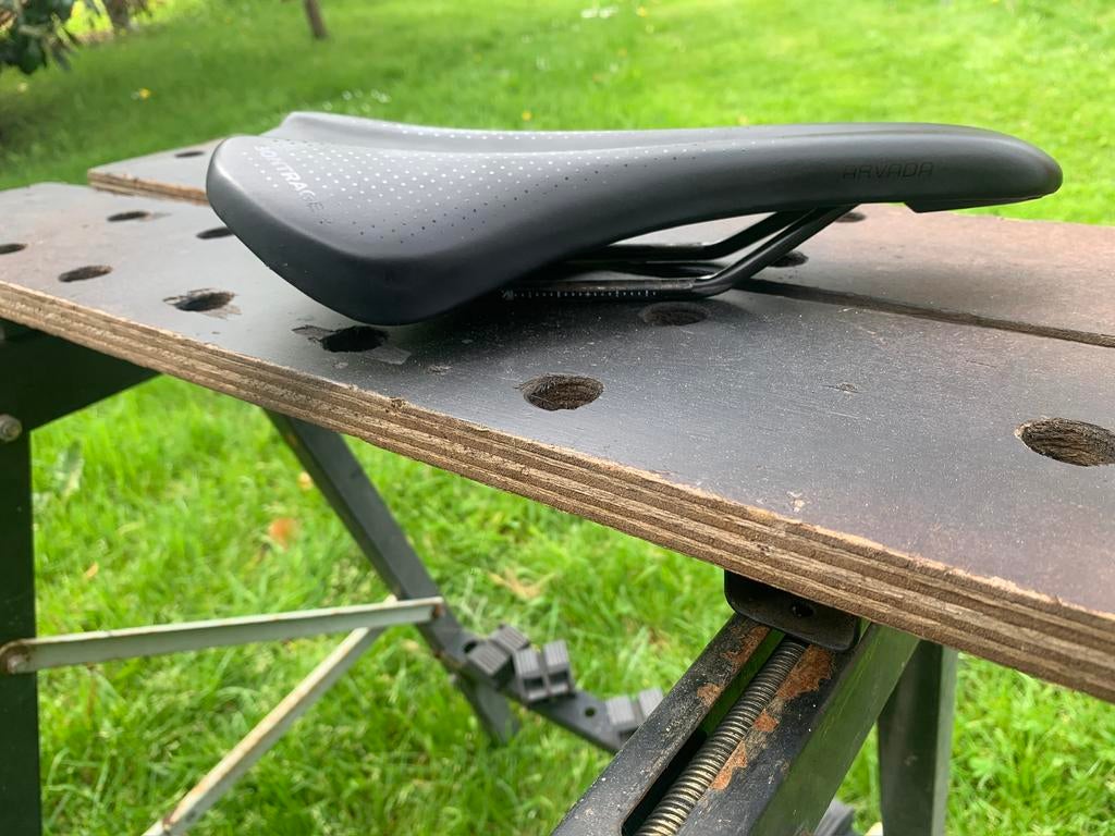 Bontrager Arvada MTB zadel, Ophalen of Verzenden, Gebruikt