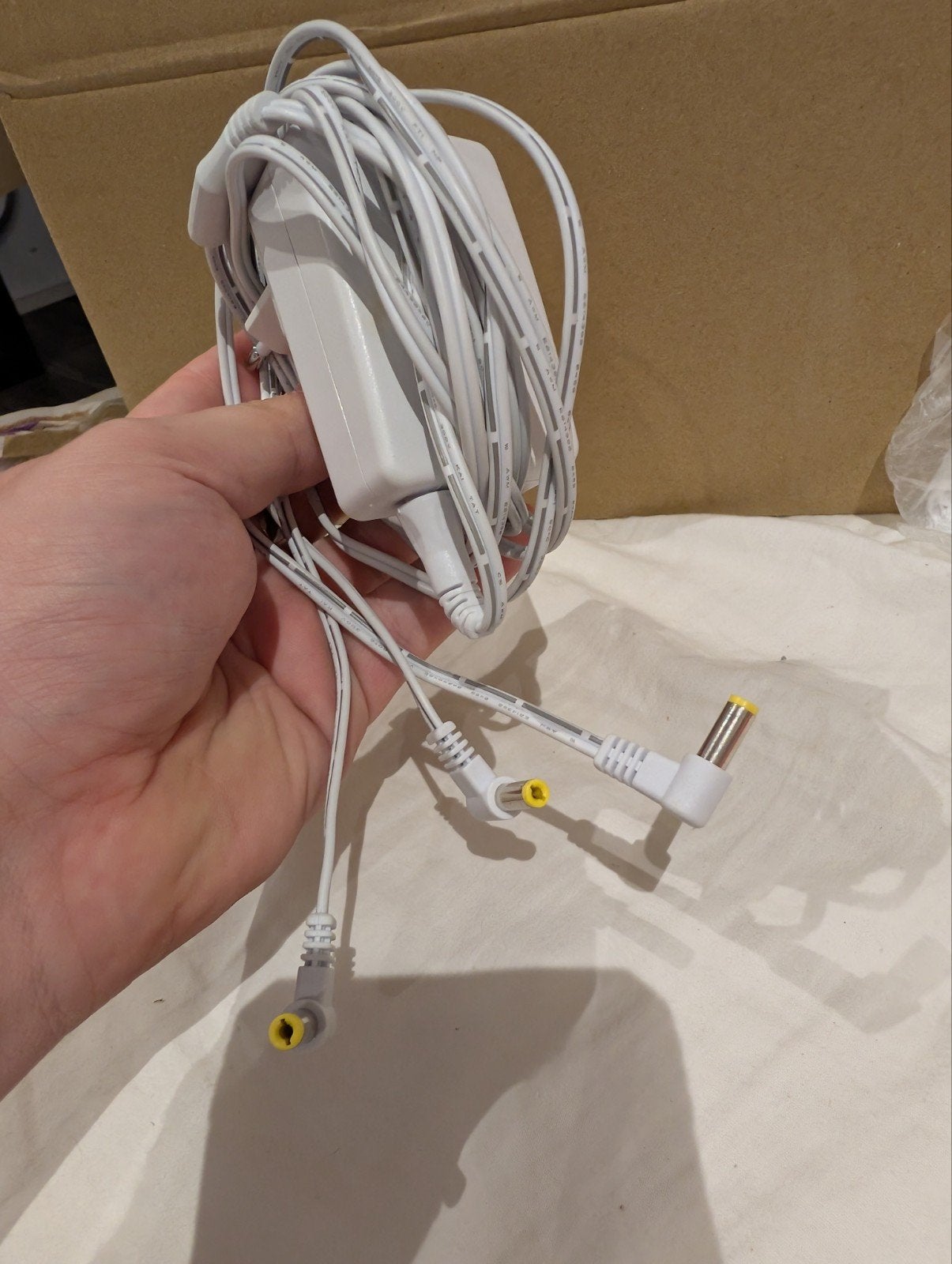Lemax Power Adapter (4,5 Volt) met 3 uitgangen in de kleur w, Ophalen of Verzenden