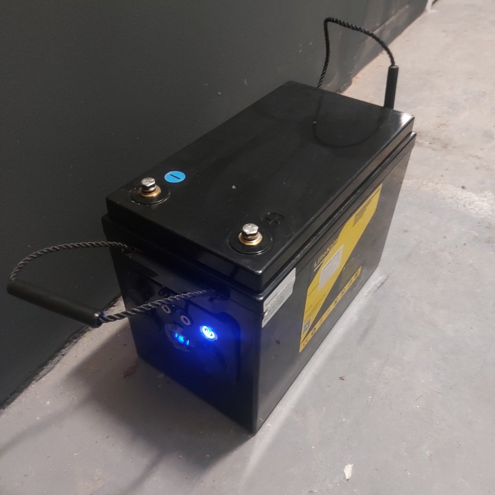 Draagbare LiFePO4 Accu 12V met USB en Voltage Display, Ophalen, Gebruikt