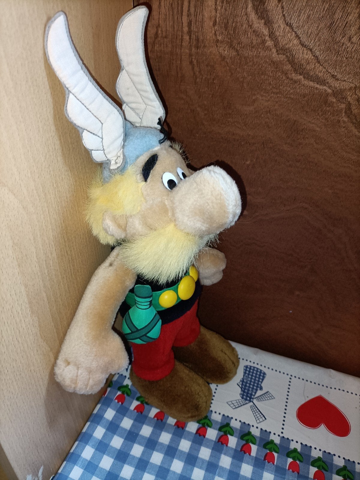 Asterix knuffel van Asterix en Obelix 32 cm groot 1994, Ophalen of Verzenden, Zo goed als nieuw, Overige typen