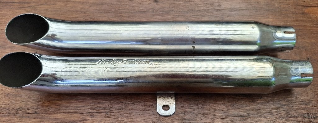side pods uitlaten Harley en bescherm hoes, Ophalen of Verzenden, Gebruikt