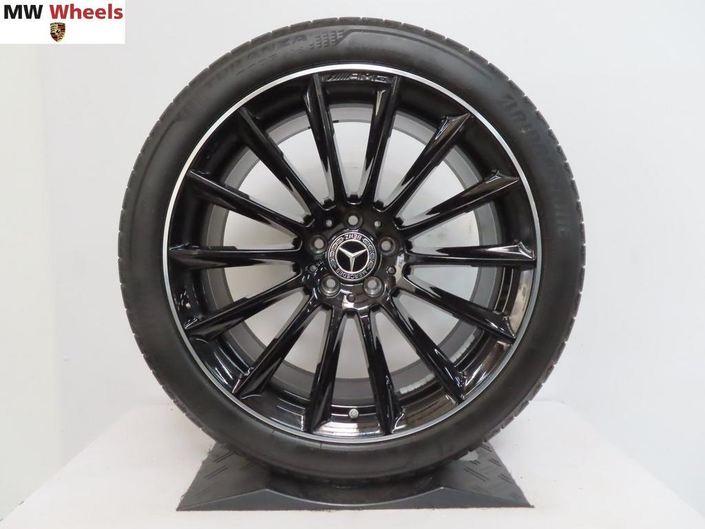 Mercedes  S klasse W223 20 inch AMG velgen met zomerbanden, Gebruikt, 255 mm, -, -