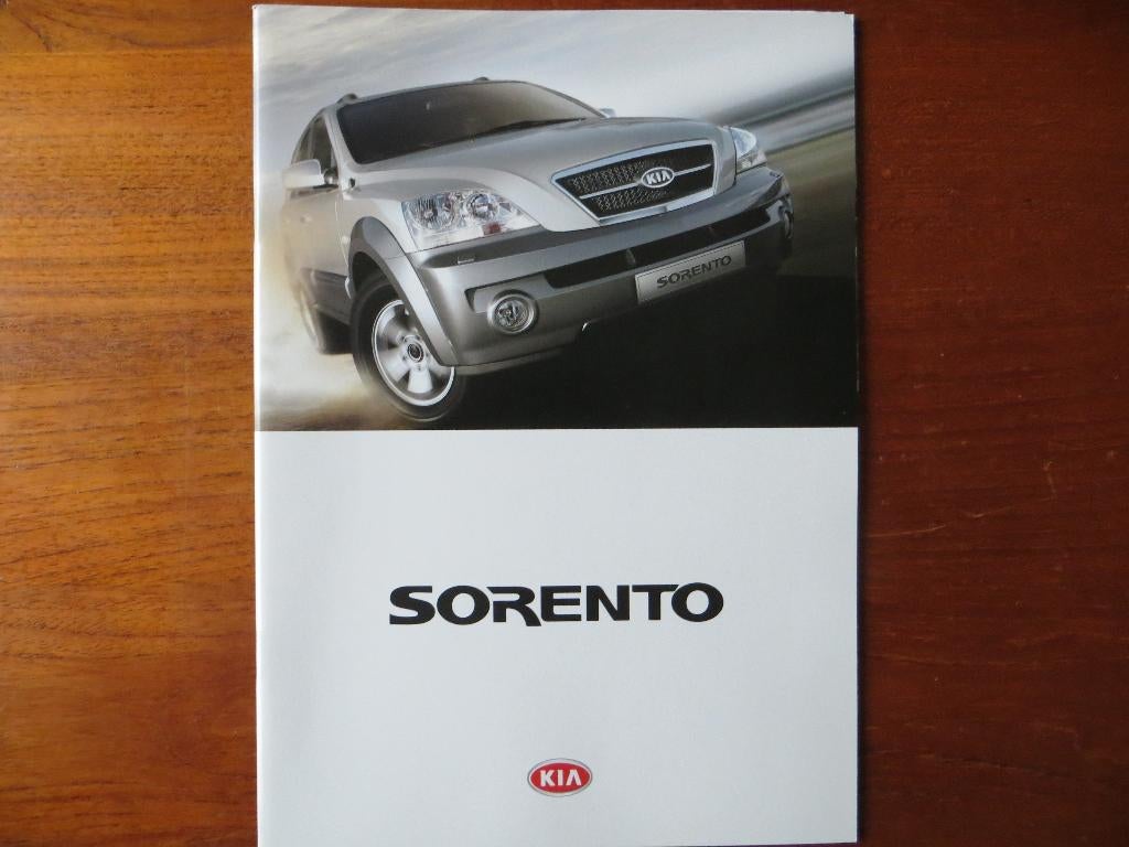 Kia Sorento (2004) met bijlage: accessoire prijslijst, Ophalen of Verzenden, Nieuw, Overige merken