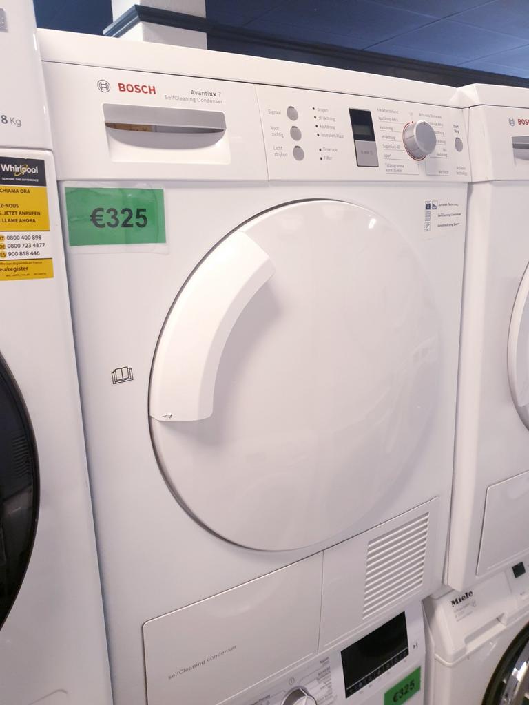 warmtepomp droger ️️bosch 7KG️️️️️ Avantixx A INC GARANTIE, Ophalen, 6 tot 8 kg, Overige typen, Zo goed als nieuw