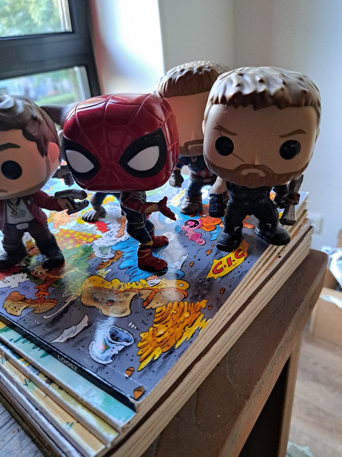 Leuke Funko Pop! figuren - Spiderman, Star-Lord, Thor, Ophalen of Verzenden, Gebruikt