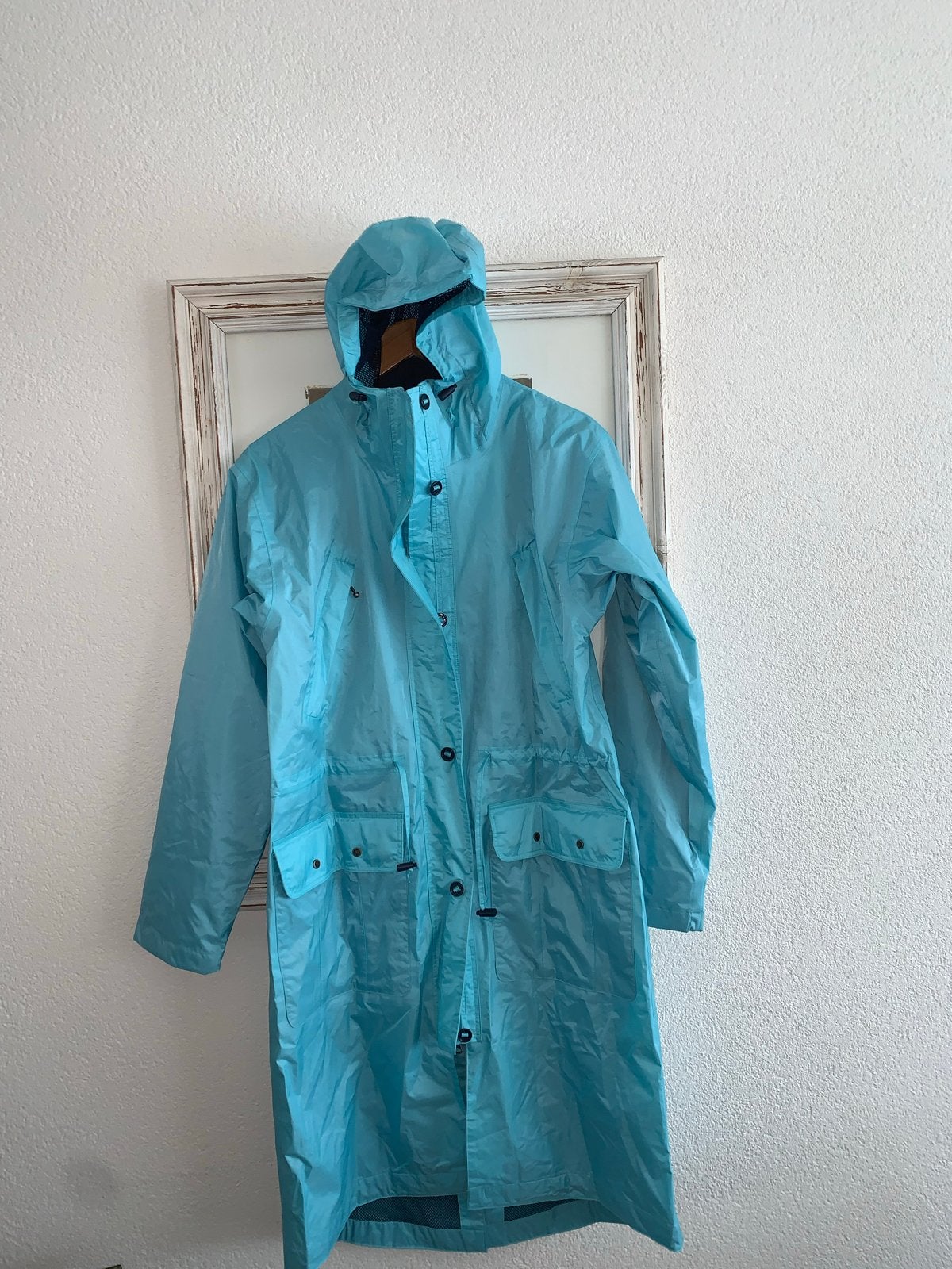 AGU Libelle Regenjas - Lichtblauw maat M, Ophalen of Verzenden, Nieuw, Maat 38/40 (M), Blauw