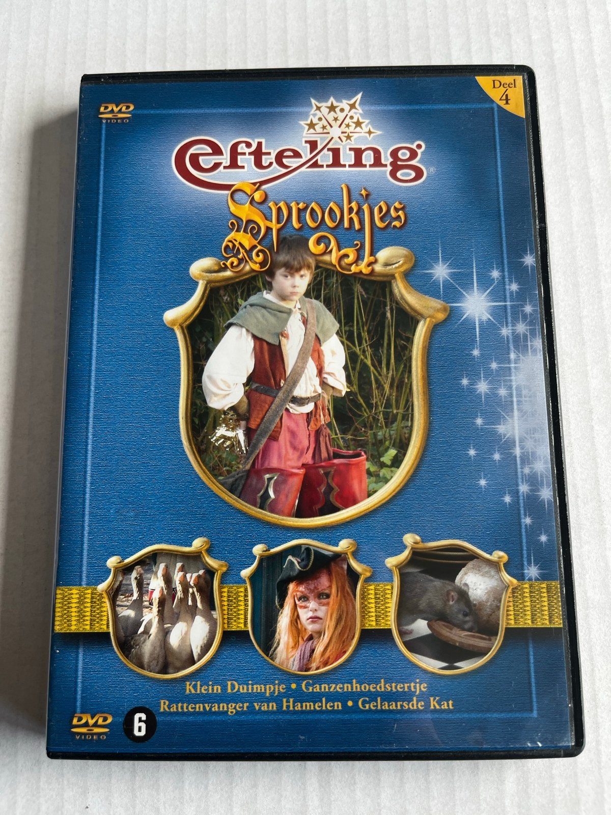 Efteling Sprookjes Deel 4 DVD - Klein Duimpje, Gebruikt, Alle leeftijden, Sprookjes, Film