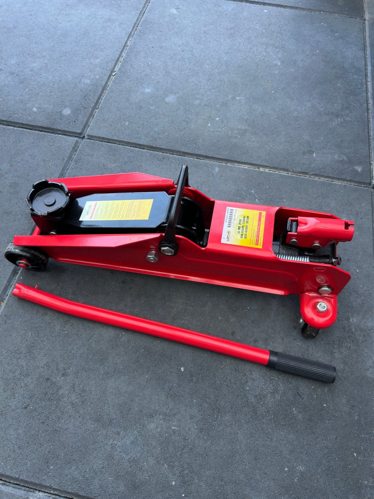 Lotus Garagekrik LZ-2T High Lift 2 Ton, Auto diversen, Krikken, Ophalen, Zo goed als nieuw, Mechanisch, Garagekrik