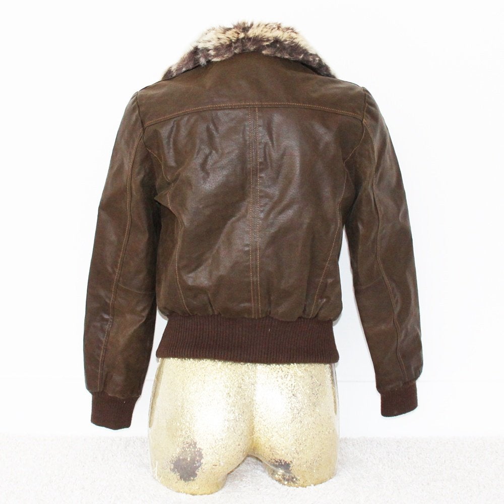 Prachtige Leren Maze Jas2 (S)* € 65,-, Bruin, Zo goed als nieuw, Maat 36 (S), Maze