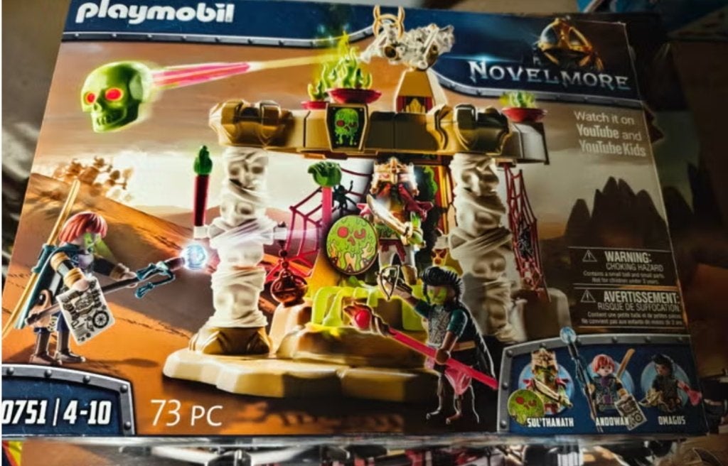 Playmobil Novelmore Sal'ahari Sands - Tempel van de Tijd, Complete set, Ophalen of Verzenden, Zo goed als nieuw, Kasteel/Fort