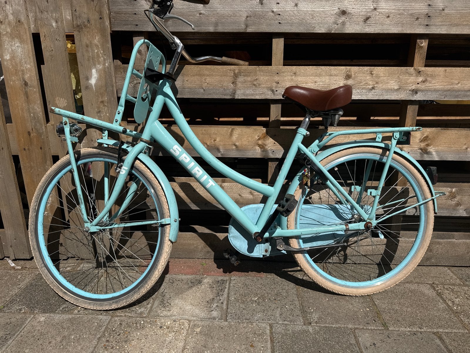 26 inch kinder opoefiets Spirit, Ophalen, Gebruikt, Terugtraprem, 20 inch of meer