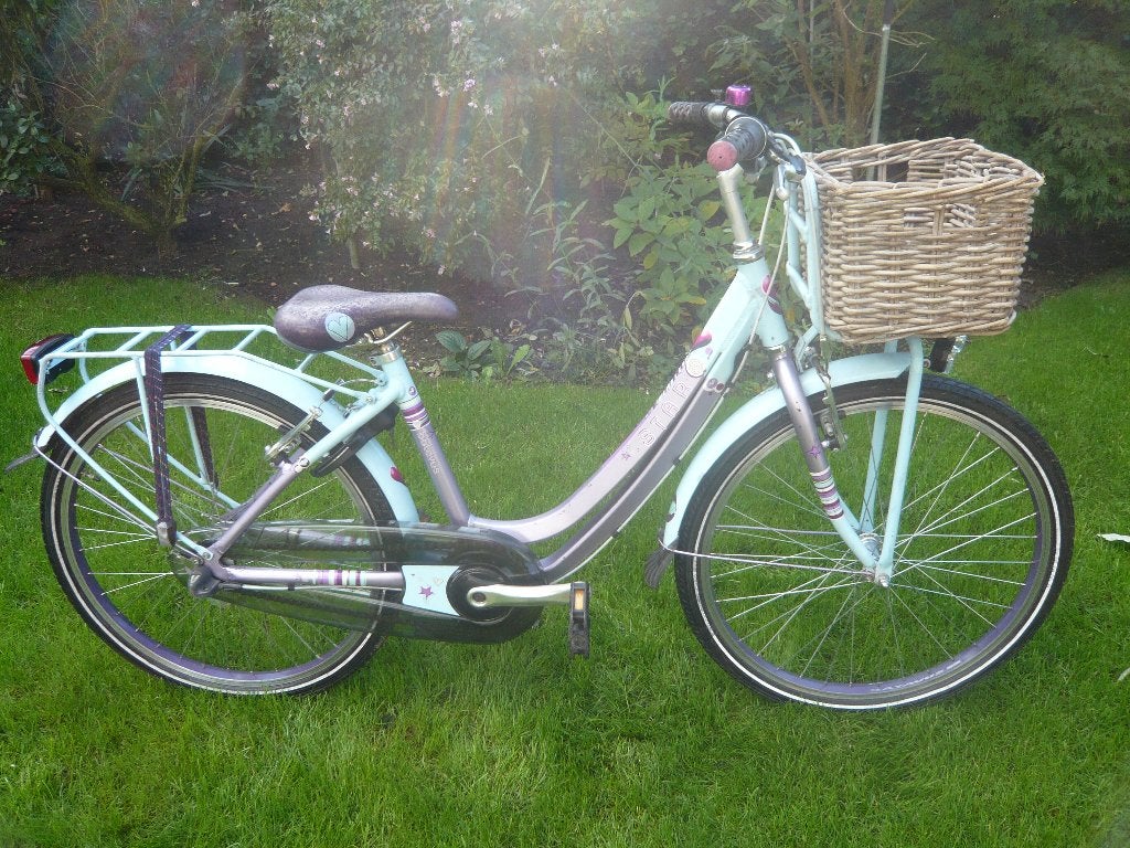 mooie 24""37cm alu Batavus transportfiets met 3versn + mand, Minder dan 47 cm, Ophalen, Batavus, (Extra) lage instap