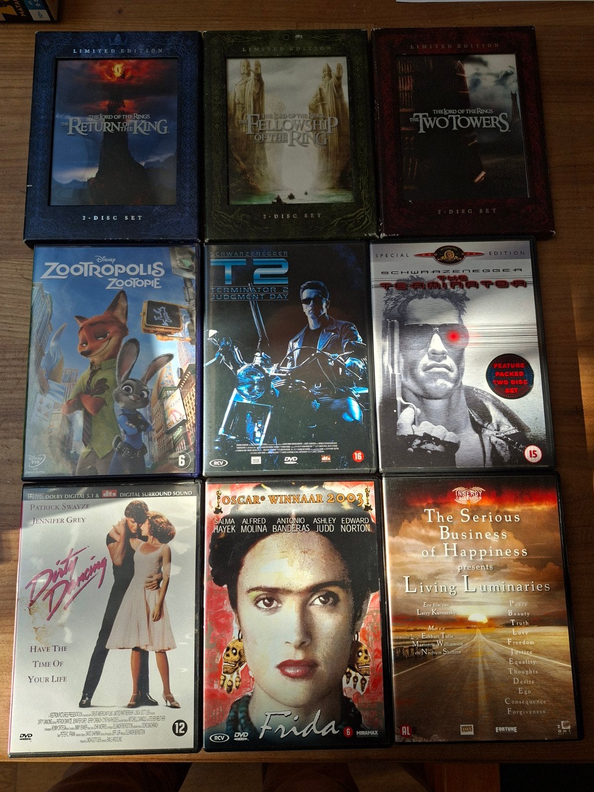 Lord of the Rings Trilogy, Zootropolis, Terminator, Nederlands, Ophalen of Verzenden, Inclusief doosje, Vanaf 12 jaar